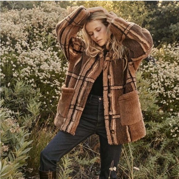 Doen Jackets & Blazers - DESPARATELY ISO Dôen Easton Coat in Charcoal Sierra Plaid
